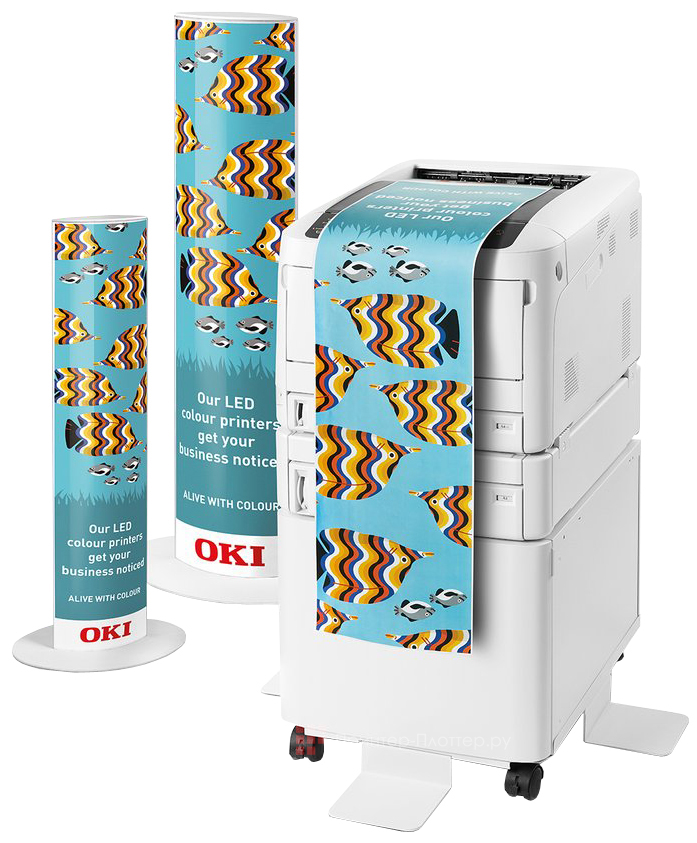 OKI C824 / OKI C834 / OKI C844. Инновационная цифровая светодиодная технология